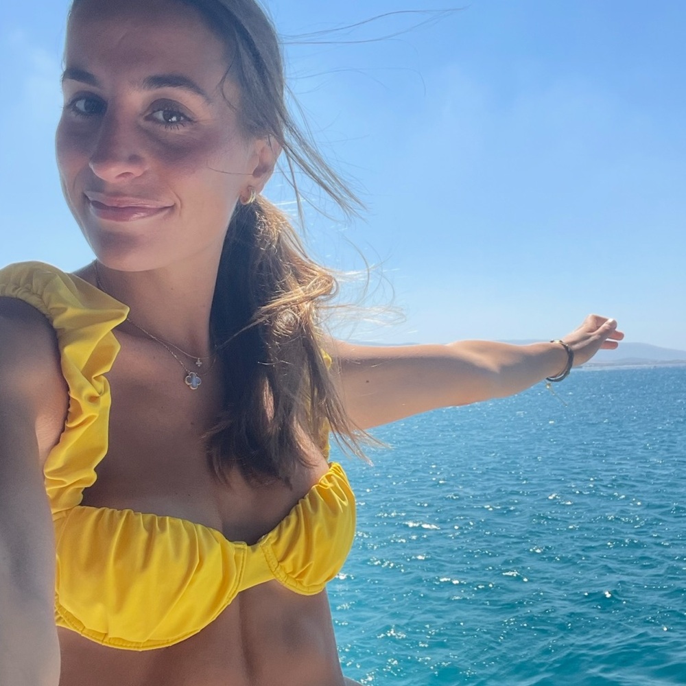 Yellow Ruffled Bikini Set - Picture 5 of 5